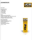 JCB Beanie hat, gloves & snood