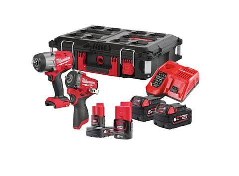 Milwaukee Impact wrench twin pack in a pack-out case