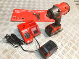 MILWAUKEE 18volt MID-TORQUE IMPACT WRENCH WITH 2 x 5.0ah BATTERIES