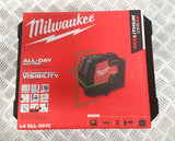 Milwaukee 12volt rechargable laser level