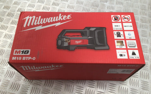 Milwaukee M18 cordless transfer pump