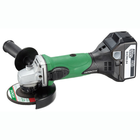 HIKOKI 18 VOLT 4 1/2” GRINDER KIT 5.0ah