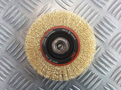 4 1/2” RADIAL CRIMPED WIRE BRUSH