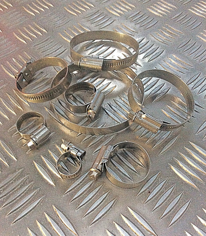 MIKALOR STAINLESS STEEL HOSE CLIPS 8-16mm