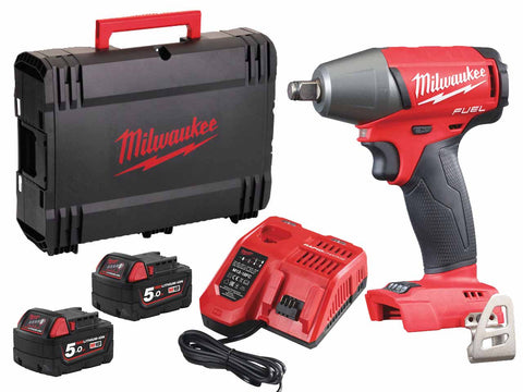 MILWAUKEE M18 ONE IWF 1/2” WRENCH KIT 5.0ah KIT
