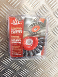 JAZ 115mm KNOTTED ROTARY WIRE BRUSH