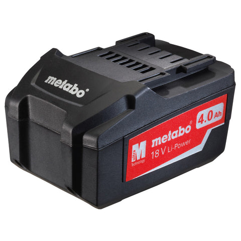 METABO 18 VOLT BATTERY 4.0ah