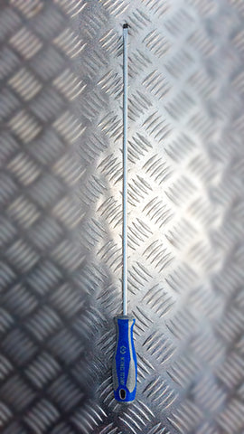 KING TONY 6.5 x 400mm FLAT SCREWDRIVER