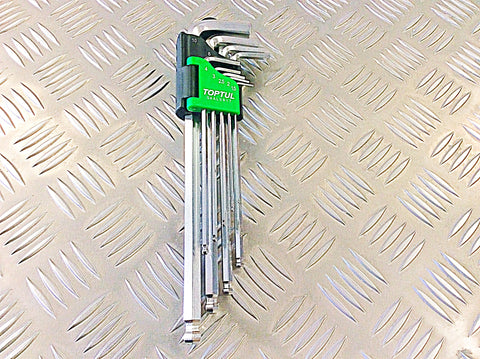 TOPTUL LONG REACH METRIC ALLEN. KEYS