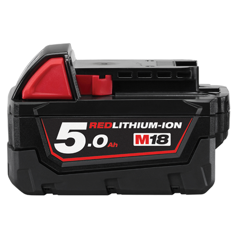 MILWAUKEE 18 VOLT 5.0ah LITHIUM ION BATTERY