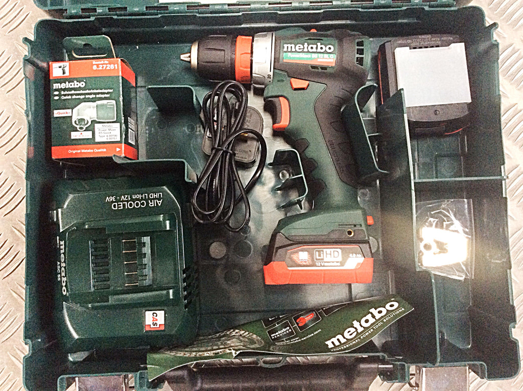 METABO POWERMAXX 12 VOLT BRUSHLESS DRILL Bolt Bank