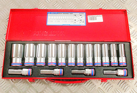 KING TONY 1/2” DRIVE DEEP SOCKET SET