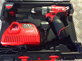 MILWAUKEE M12CPD 12 volt DRILL KIT 2.0ah