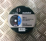 METABO 4 1/2” ANGLE GRINDER 750watt c/w 10 FREE DISKS