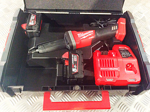 MILWAUKEE 18 volt FUEL DIE GRINDER KIT 5.0ah