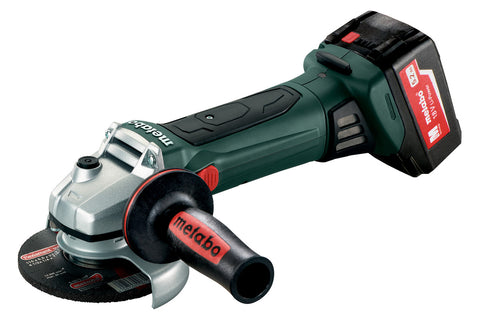 METABO 18 VOLT 4 1/2” GRINDER 5.2ah KIT