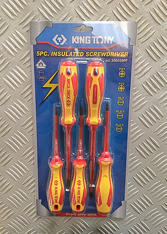 King Tony 5pc Electricians Screwdriver Set