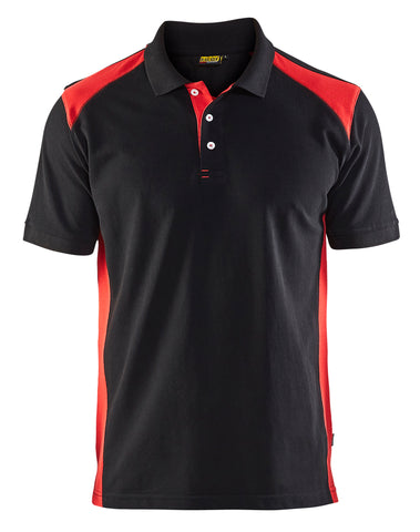 Blaklader Polo shirt black/red