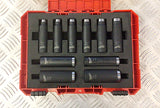 Milwaukee 1/2” drive impact socket set