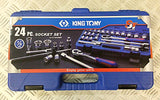 King Tony 1/2” Drive 24piece Socket Set