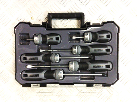Normex 6 piece ratchet screwdriver set