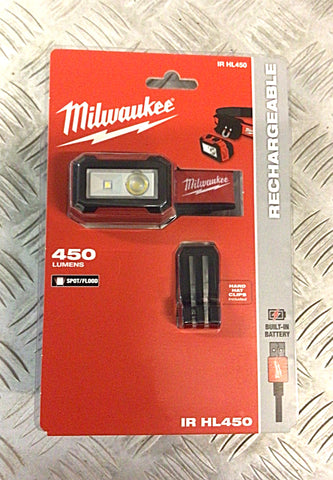 Milwaukee rechargable headlight