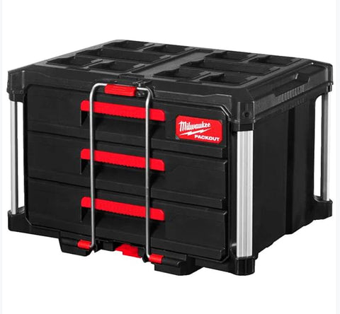 Milwaukee Packout 3 Drawer Storage box