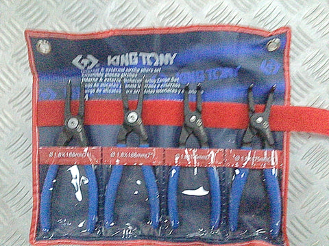 King Tony 4pc Circlip pliers set